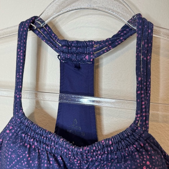 Prana Navy Blue with Pink print size 4 - Picture 4 of 13